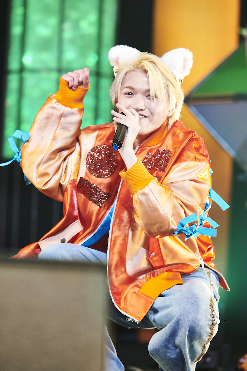 『THE SUPER FRUIT 2nd ONEMAN TOUR - Blue Fruits Tour2024 -』昭和女子大学人見記念講堂公演の模様（撮影＝上溝恭香）