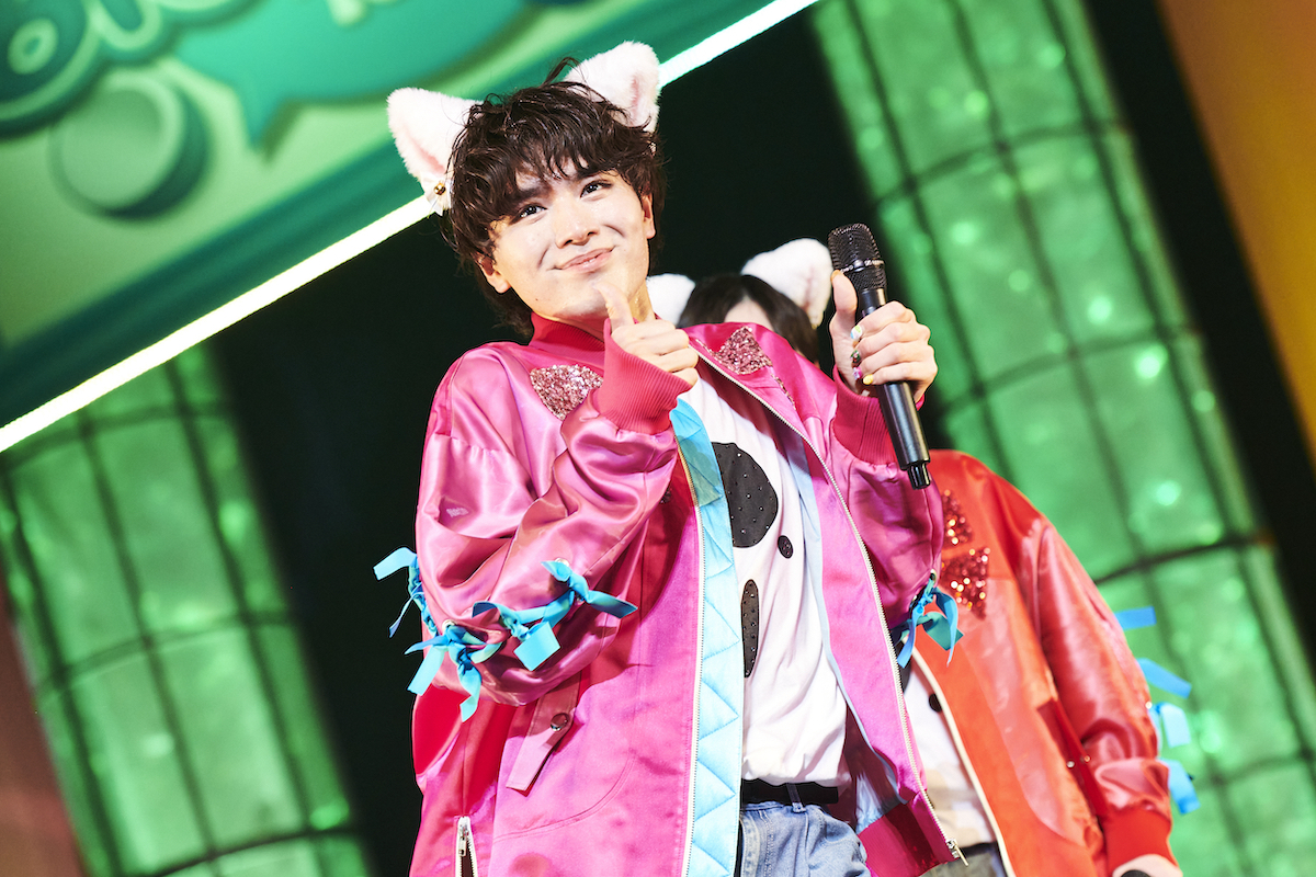 『THE SUPER FRUIT 2nd ONEMAN TOUR - Blue Fruits Tour2024 -』昭和女子大学人見記念講堂公演の模様（撮影＝上溝恭香）