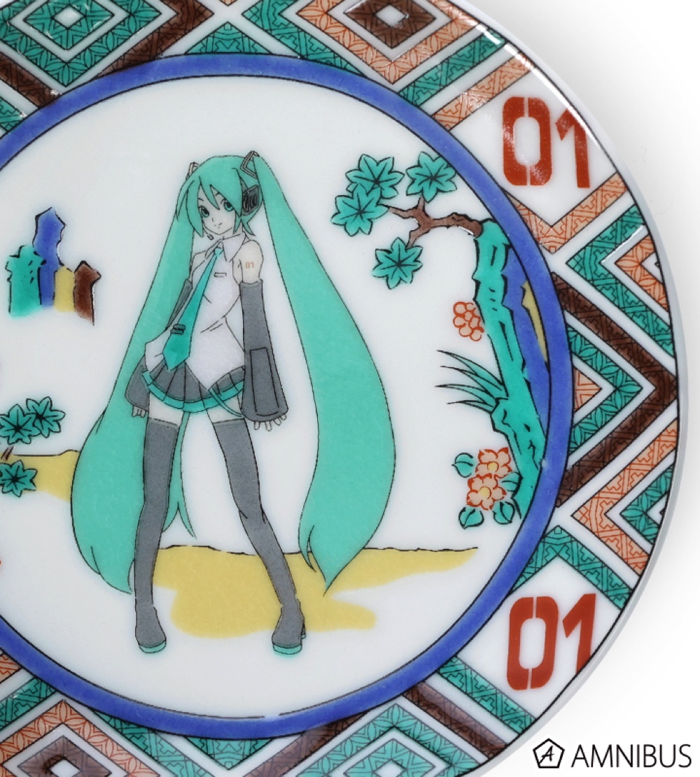 初音ミク×「九谷焼」のコラボアイテム登場の画像