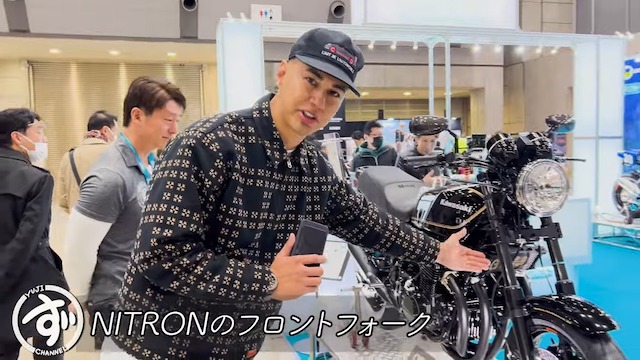 ユージ、“1200万超のカスタムバイク”が完成の画像