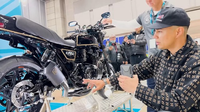 ユージ、“1200万超のカスタムバイク”が完成の画像