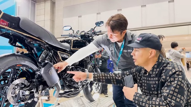 ユージ、“1200万超のカスタムバイク”が完成の画像