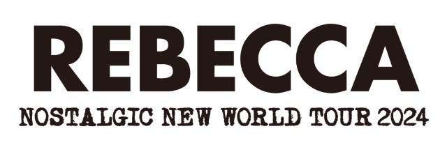 『REBECCA NOSTALGIC NEW WORLD TOUR 2024』ツアーロゴ