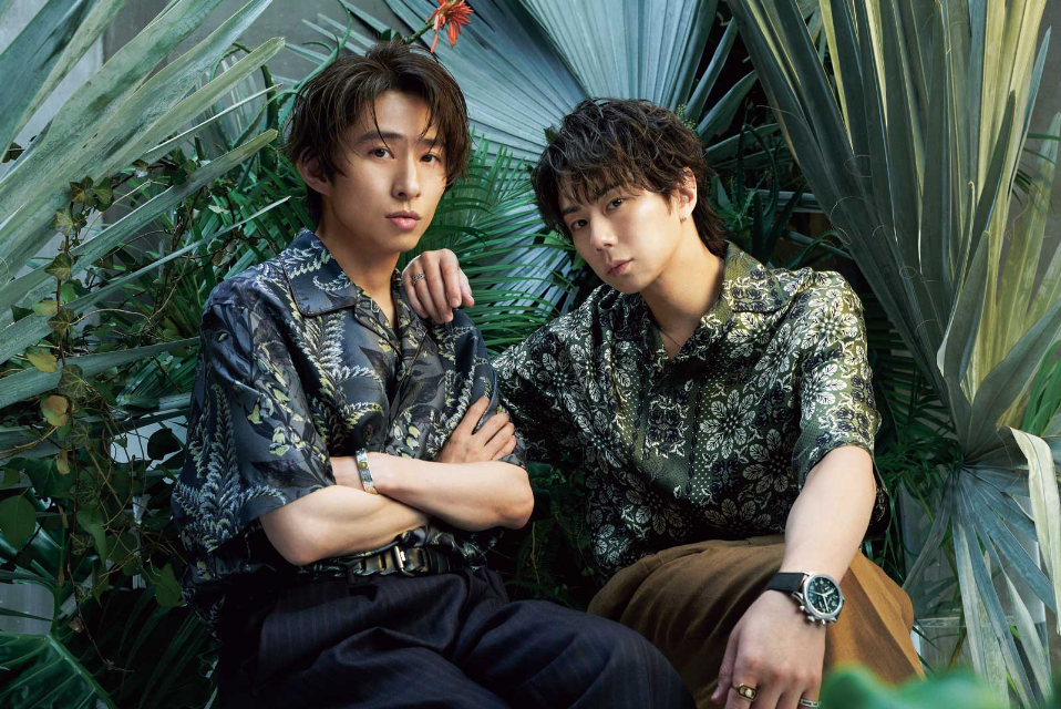 三宅健＆北山宏光が『ゲーテ』6月号に登場の画像