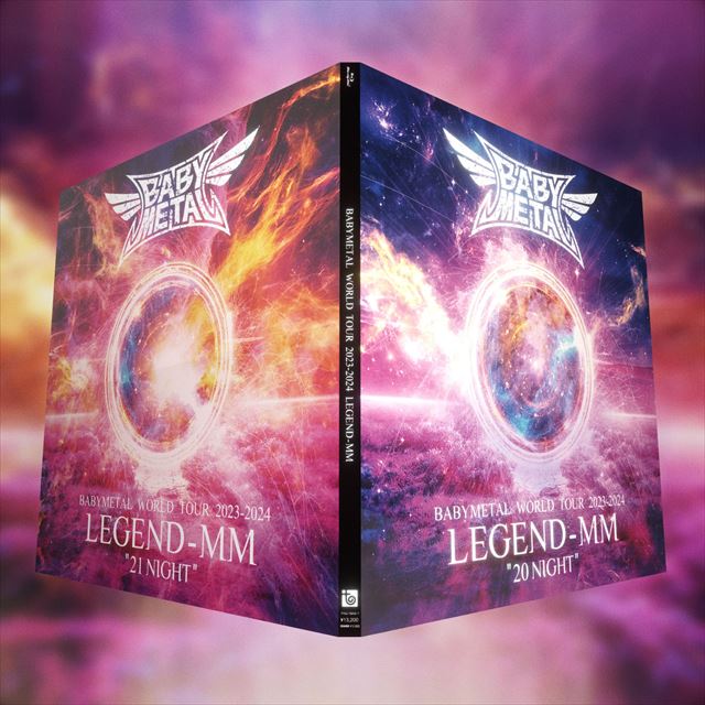 『BABYMETAL WORLD TOUR 2023 - 2024 LEGEND - MM』　2Blu-ray（完全生産限定盤）ジャケット