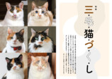 「三毛猫づくし」の可愛すぎる猫マガジンの画像