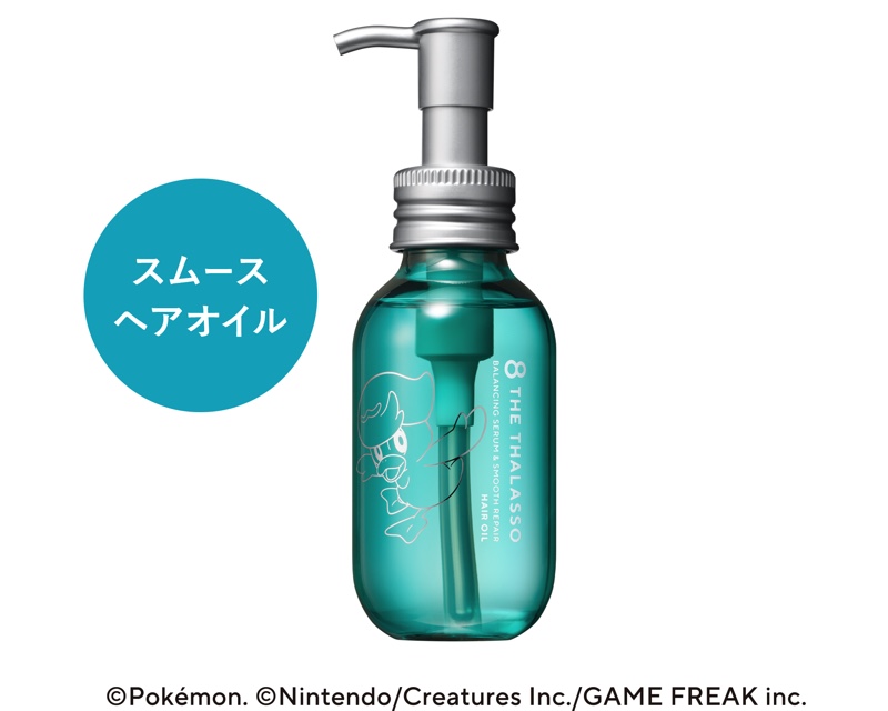 ポケモン×ヘアケアブランドのコラボ商品が発売中の画像