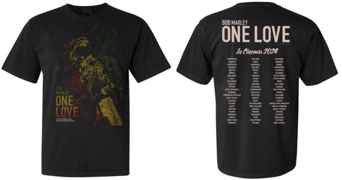 『ボブ・マーリー：ONE LOVE』コンサートTシャツ（Lサイズ）を3名様にプレゼント