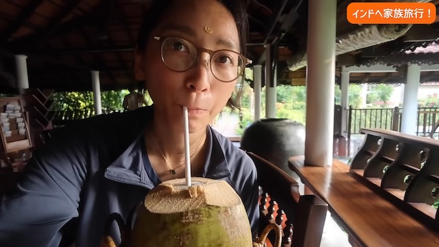 杏、家族でインド誕生日旅行の画像