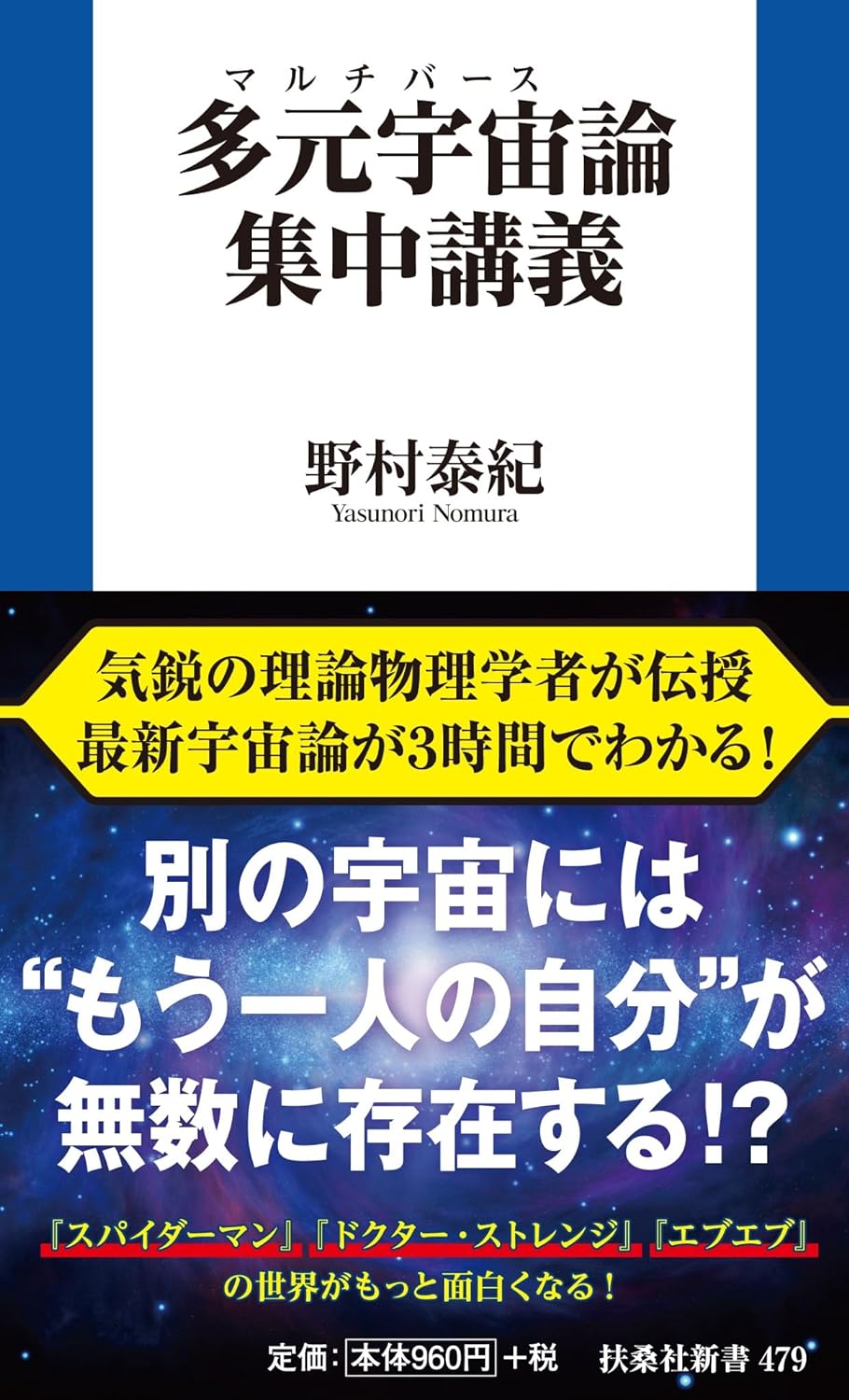 野村泰紀『多元宇宙（マルチバース）論集中講義』