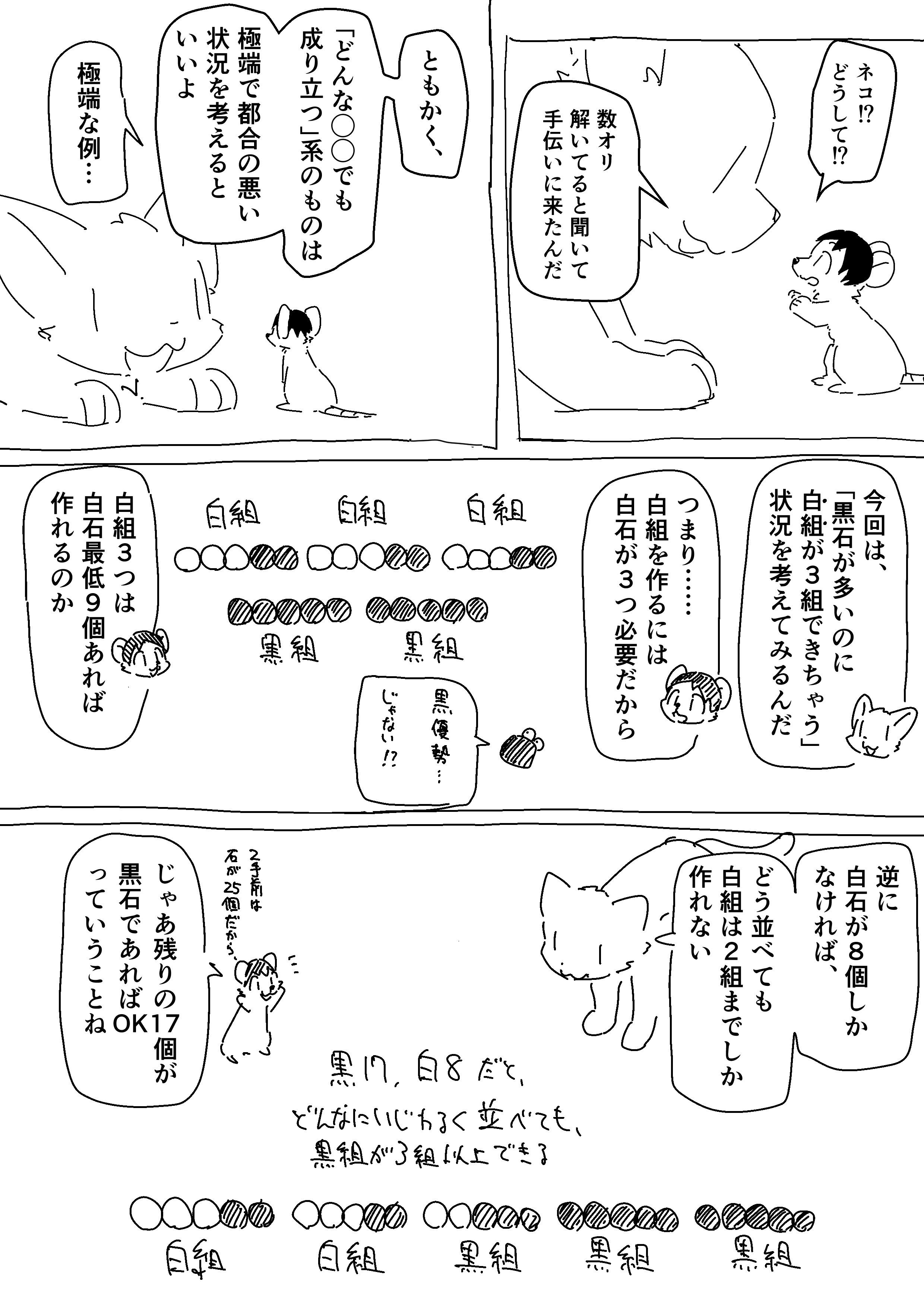 【漫画】数学オリンピック予選2024解説漫画の画像