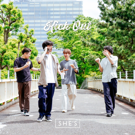 SHE’S、新曲「Kick Out」配信リリース