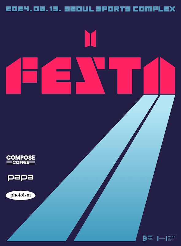 BTSオフラインイベント『2024 FESTA』ポスター