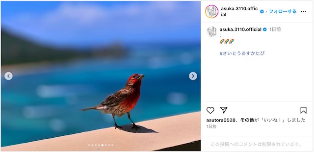 齋藤飛鳥、ハワイ旅行中の写真を大量投稿の画像