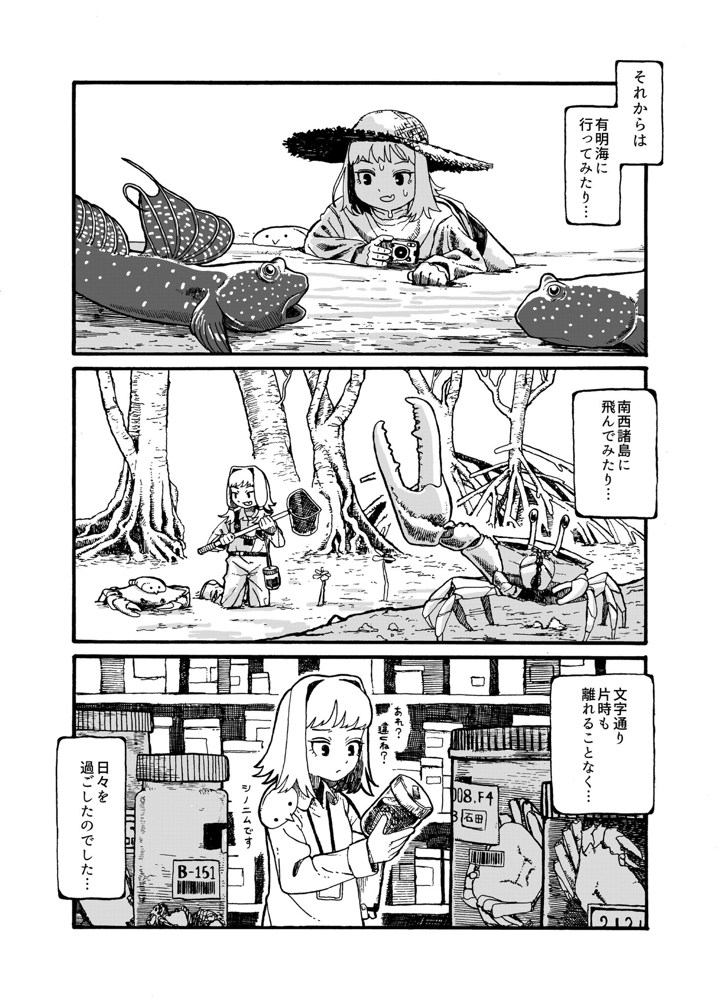 【漫画】干潟備忘録の画像