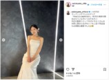齊藤京子、ウエディングドレス姿披露の画像