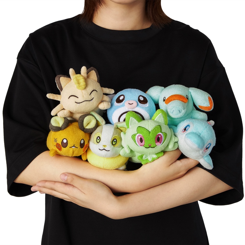 ポケモン「洗えるぬいぐるみ」新作登場