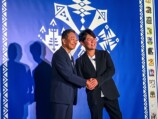 写真（左）江草康二氏　（右）辻本良三氏