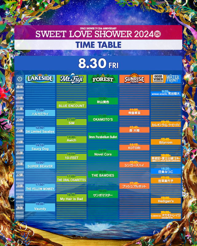 『SWEET LOVE SHOWER 2024』DAY1
