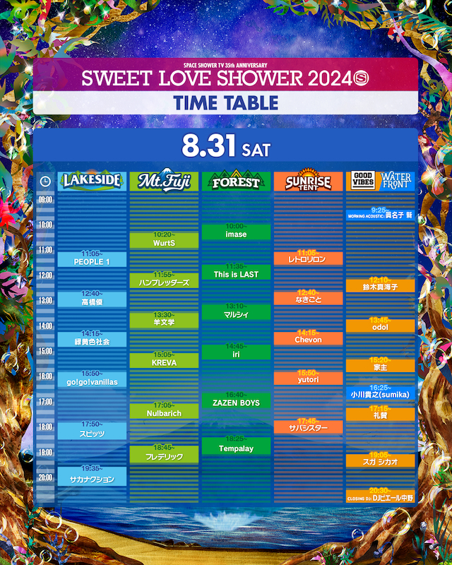 『SWEET LOVE SHOWER 2024』DAY2