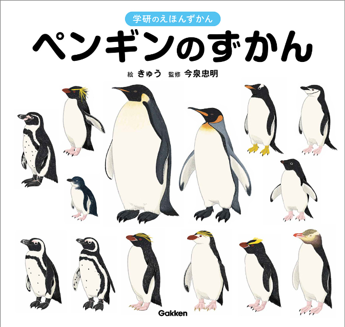 絵本のような図鑑『ペンギンのずかん』重版の画像