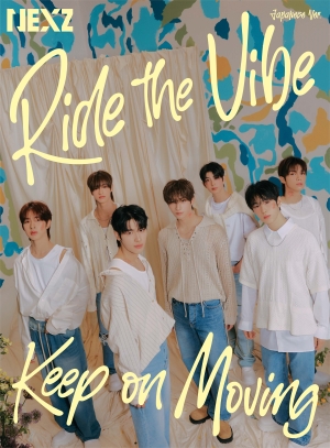 NEXZ『Ride the Vibe (Japanese Ver.) / Keep on Moving』初回生産限定盤A　ジャケット写真