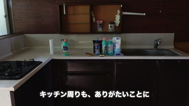 いけちゃん、古民家を清掃の画像