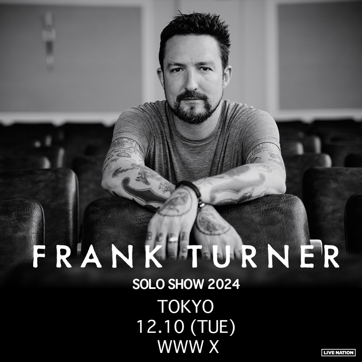 フランク・ターナー、ソロ来日公演『Frank Turner Solo Show 2024』12