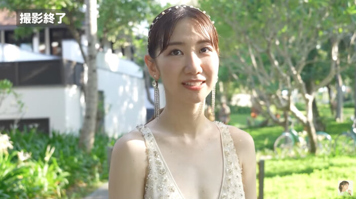 柏木由紀、上品さと妖艶さを両立するウェディングドレス姿　「結婚してほしい」「スタイルが神」