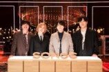 9月19日放送『SONGS』ロゴの後ろに立つOfficial髭男dism