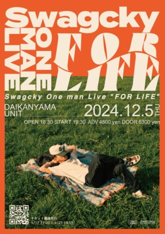 『Swagcky One man Live "FOR LIFE"』フライヤー