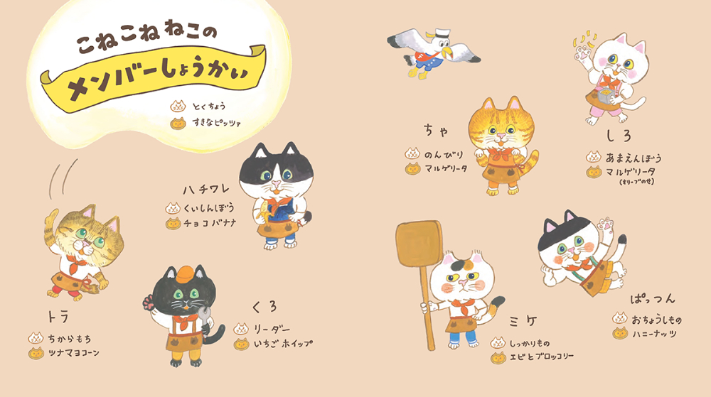 絵本『こねこねねこの ねこピッツァ』の画像