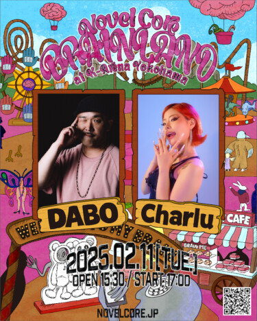 Novel Core、アリーナ公演にDABO&Charluゲスト出演