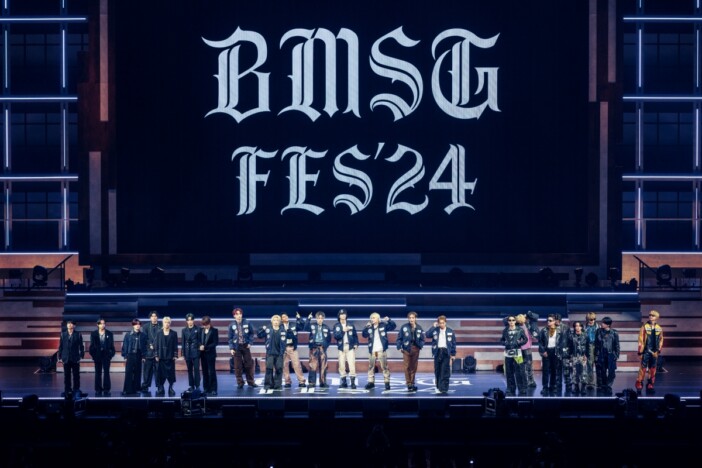 『BMSG FES'24』所属アーティスト全員集結で過去最大規模3日間6公演で12万人を動員　ライブ写真を公開