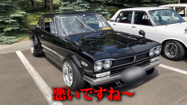 バッドボーイズ佐田、激レア日産旧車に驚愕の画像