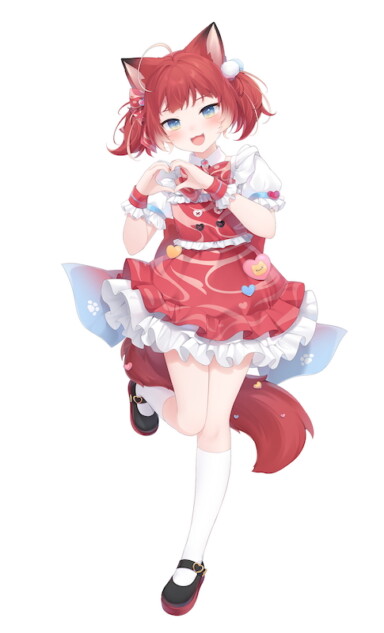 VTuber 赤見かるび、ユニバーサル ミュージックPolydor Recordsから