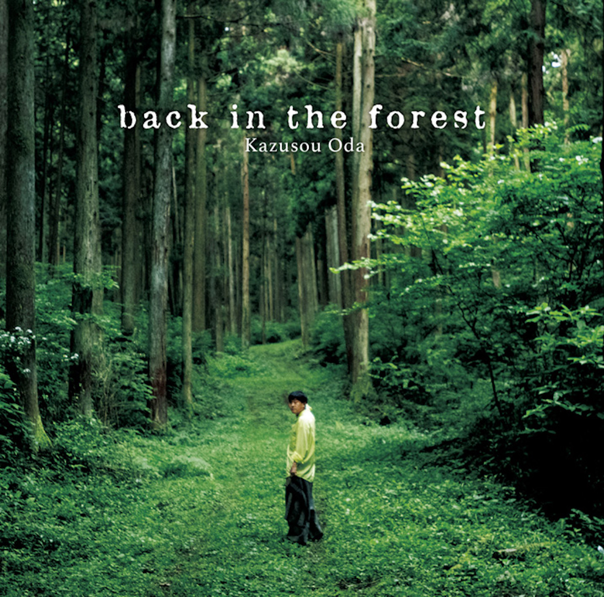 小田和奏『back in the forest』ジャケット