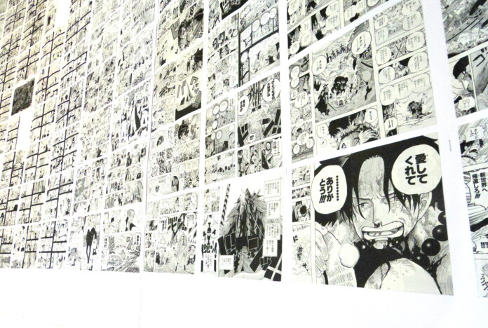 誰も見たことがない『ONE PIECE』展覧会がスタート　140メートルの壁一面に1110話分の漫画を展示！