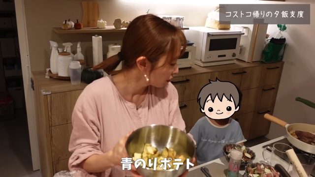 元モー娘。紺野あさ美、ヘルシーな夕食作りの画像