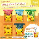 ポケモン×ピュレグミコラボ第8弾が発売決定の画像