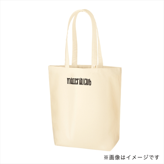 material club　『material club Ⅱ』VICTOR ONLINE STORE限定セット付属トートバッグ　サンプル画像