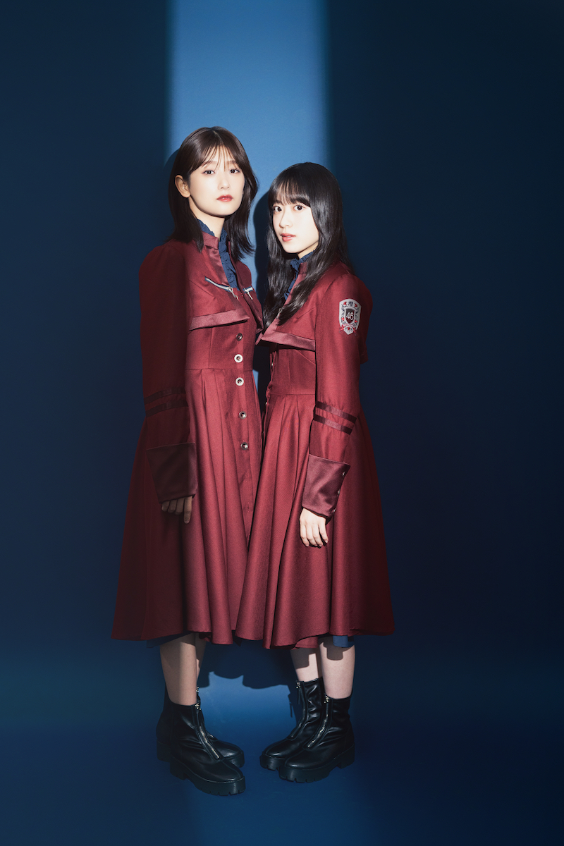 櫻坂46 井上梨名＆村井優（撮影＝秋倉康介）