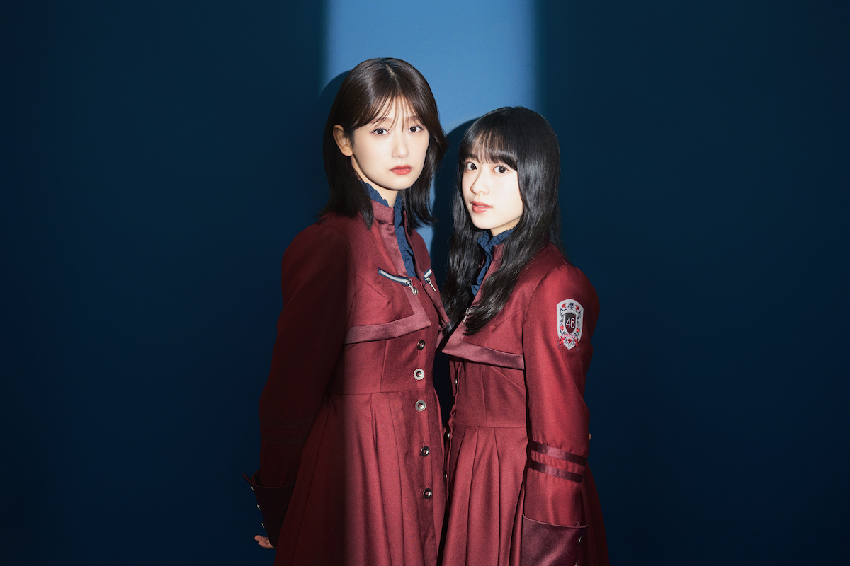 櫻坂46 井上梨名＆村井優（撮影＝秋倉康介）