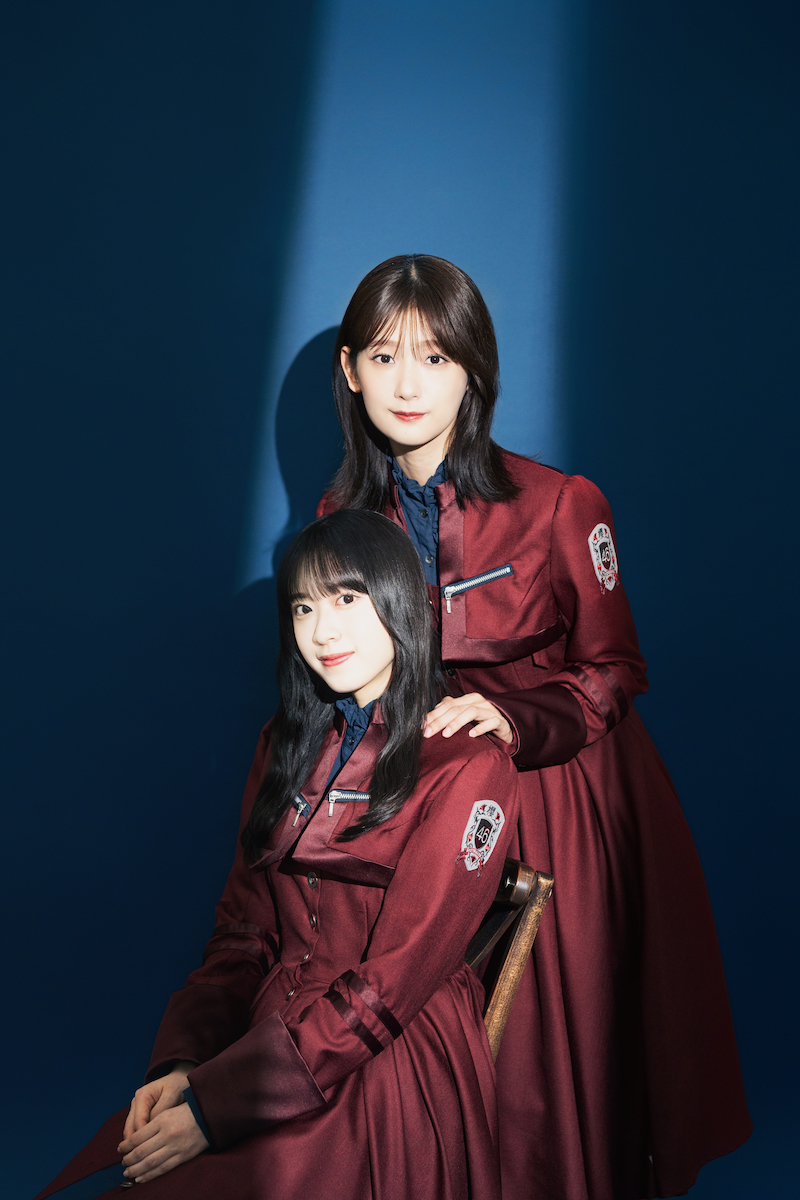 櫻坂46 井上梨名＆村井優（撮影＝秋倉康介）