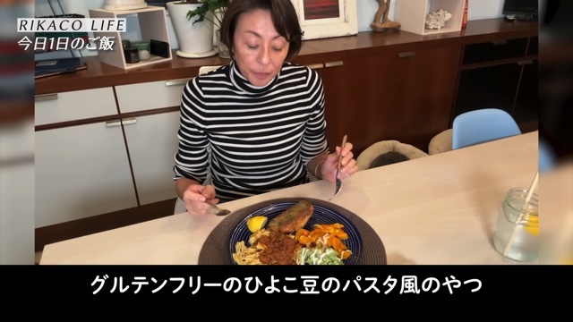 RIKACO、バランス抜群の食事を公開の画像