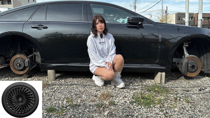 愛車ホイール4本が盗難被害…女性YouTuberが“苦境”告白「警察はなにもしてくれない」