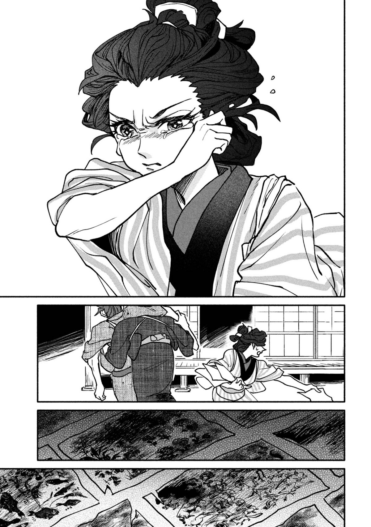 【漫画】女北斎大罪記の画像