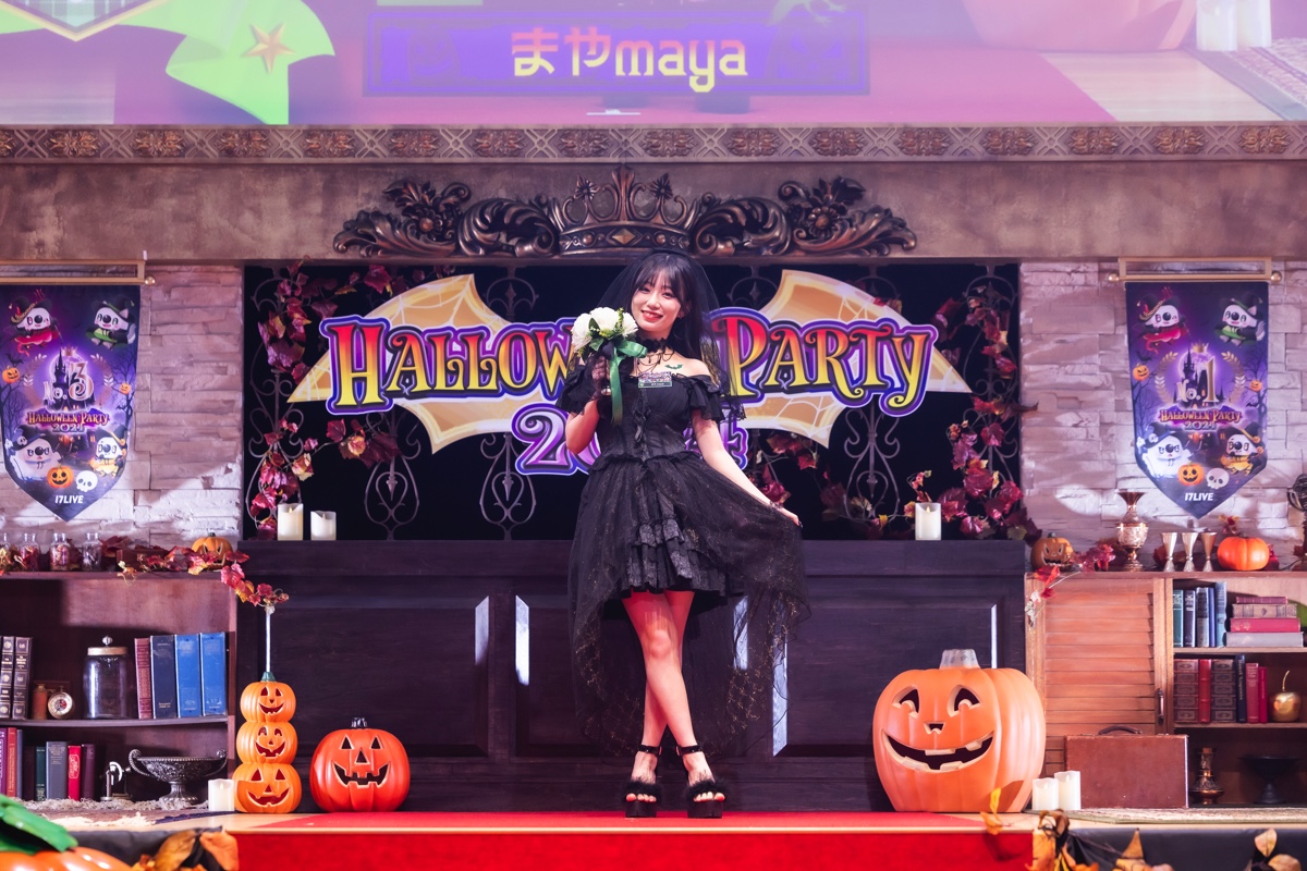 17LIVEハロウィンイベントレポートの画像