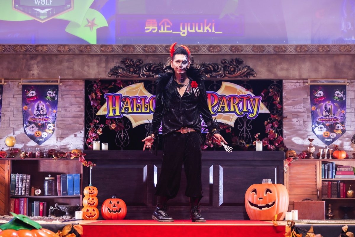 17LIVEハロウィンイベントレポートの画像