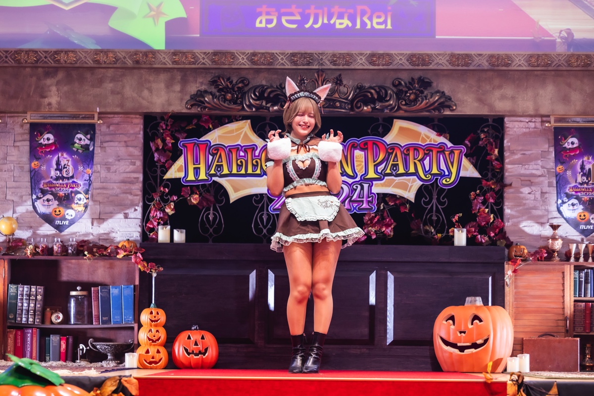 17LIVEハロウィンイベントレポートの画像